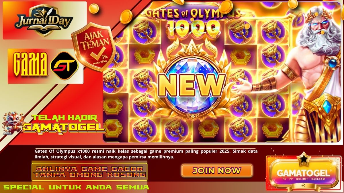 Naik Kelas Nih Gates Of Olympus x1000 Jadi Game Premium Pilihan Pemirsa